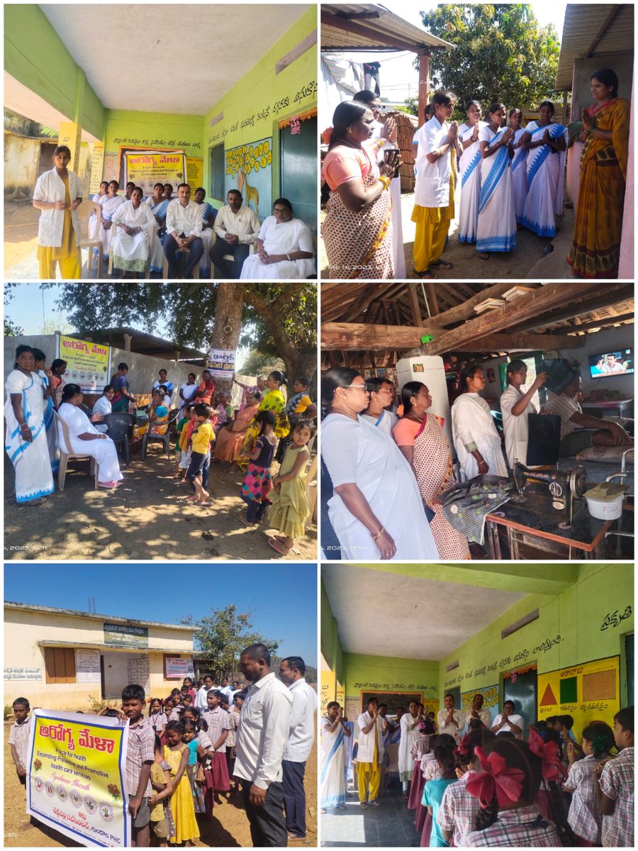 manishreddygant's tweet photo. #HEALTH MELA#Successfully conducted Health and wellness programme. Created Awareness on personalhygiene,Dewarming,NCD, Cancer, physical Activities nd yoga in their Daily Life.
@AyushmanHWCs @HWCsTelangana @CHFW_NHMTS
@TelanganaHealth https://t.co/2Eg84yLQM3