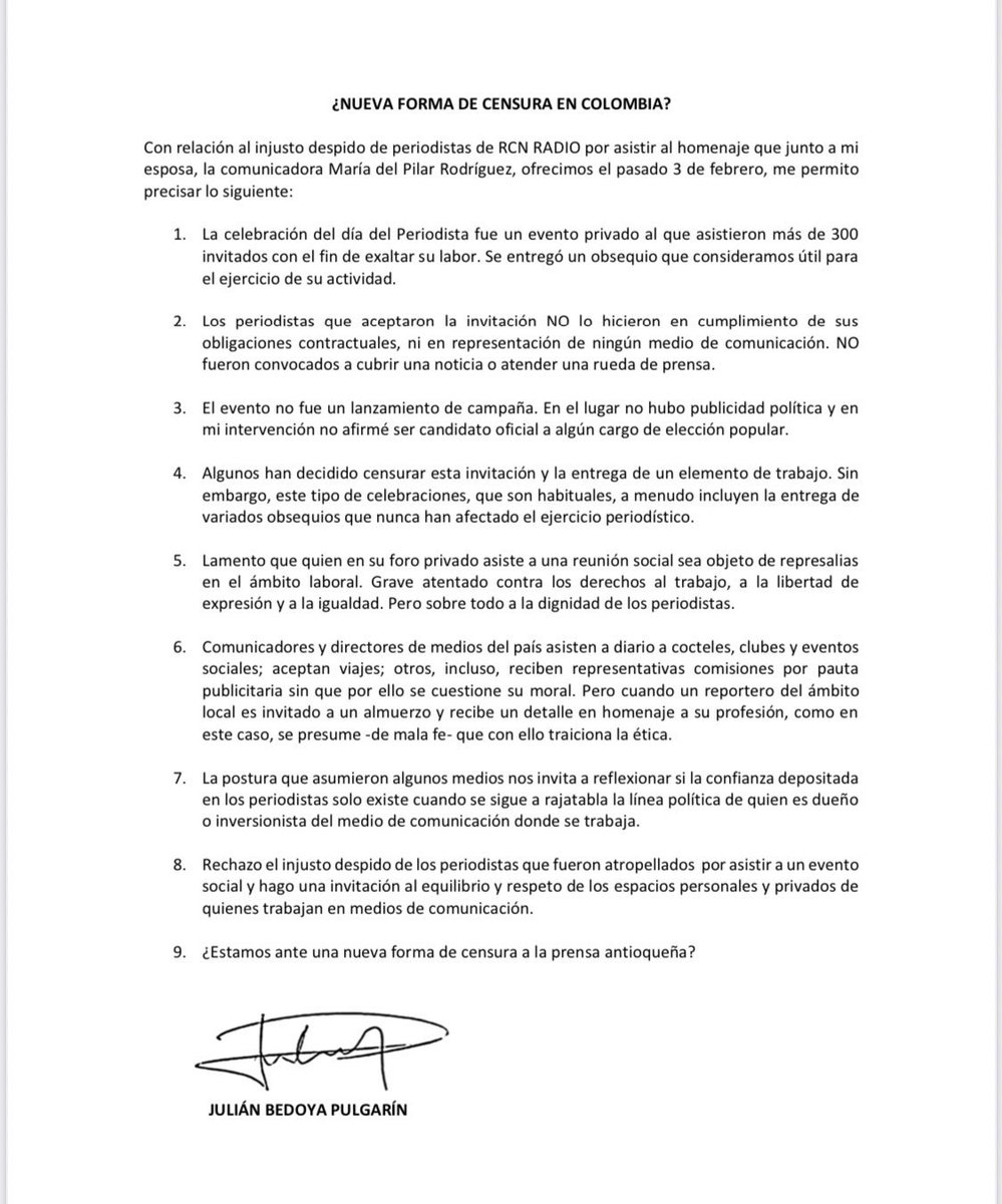 Julián Bedoya Pulgarín tweet media