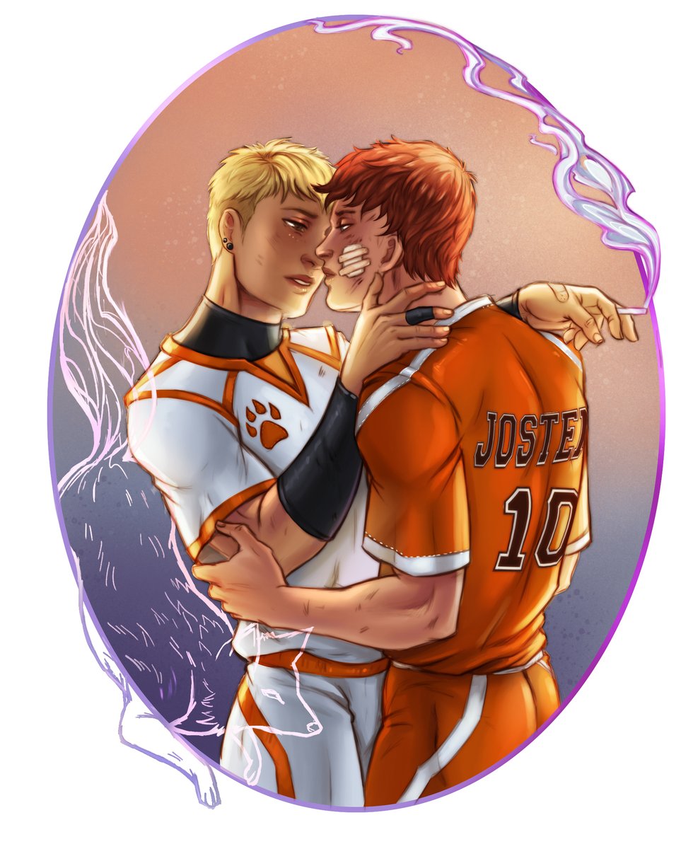 Fantasii_Mar's tweet photo. Happy Valentine❤️
This fanart of Neil and Andrew, from the All for the Game trilogy, was made for my lovely patron, Ty. I really wanted to share it.
#ValentinesDay #fanart #allofthegames #digitalillustration https://t.co/n9OGzEBcVf