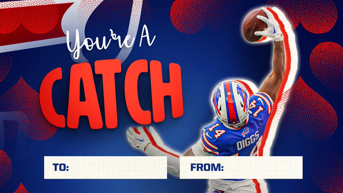 BuffaloBills's tweet photo. For that special someone.

Happy Valentine's Day! ❤️💙 #BillsMafia https://t.co/aw2mtIGhks