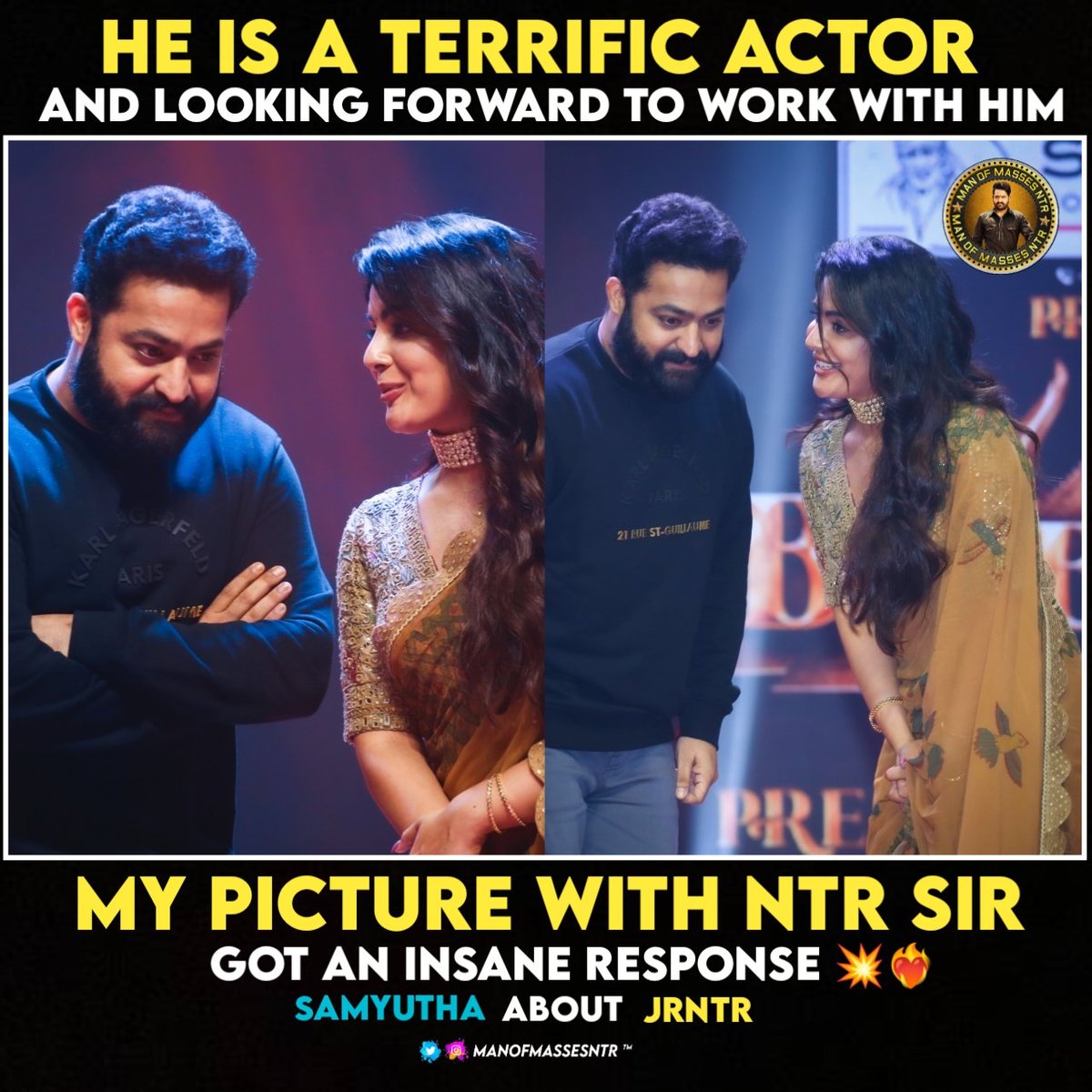 SimhaNTR4's tweet photo. @iamsamyuktha_ Eagerly waiting for this fair 💞📽️🎞️🎥 https://t.co/vkMBu4XSSt