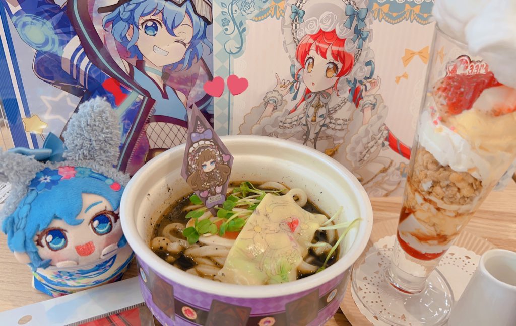 「御門さんとガァルマゲカフェ行ってきた𓌉𓇋   ̖́-めーーーーーーーーーっち」|ゆめのころなੈ✩4/2 ﾌﾟﾘ90のイラスト