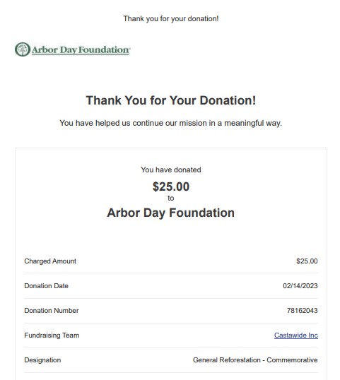 castawide's tweet image. #ValentinesDay is the #TimeforTrees ❤️🌲