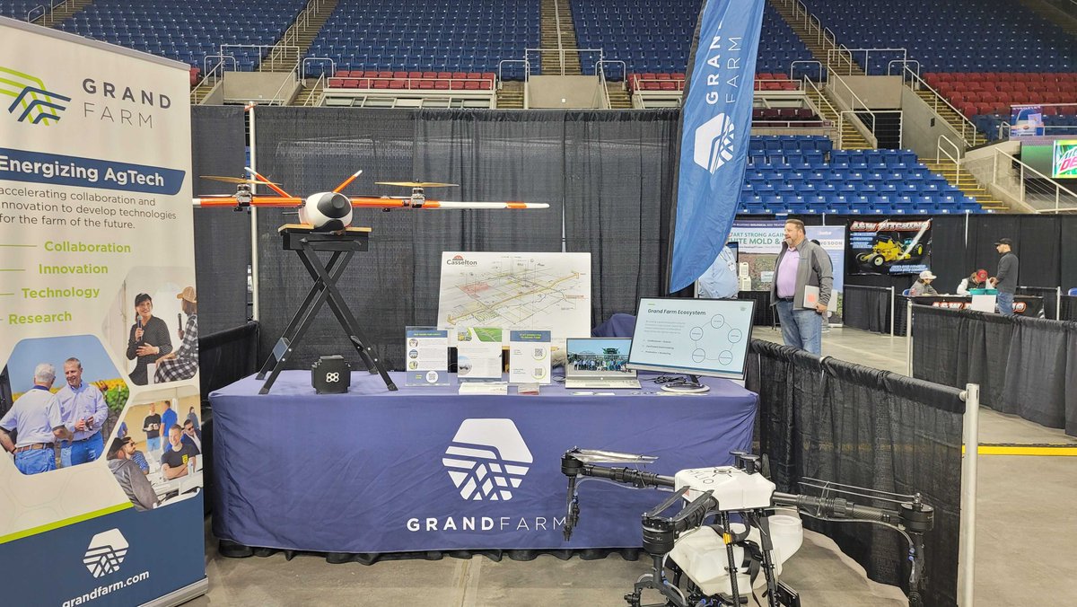 Grand Farm is at the 2023 Northern Corn and Soybean Expo today! Stop by our booth and say hello 👋