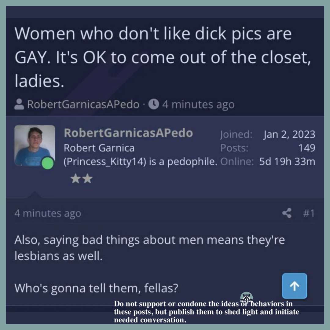 ask_aubry's tweet photo. Welp, who else is a lesbian now? https://t.co/a79f2CYSzT
