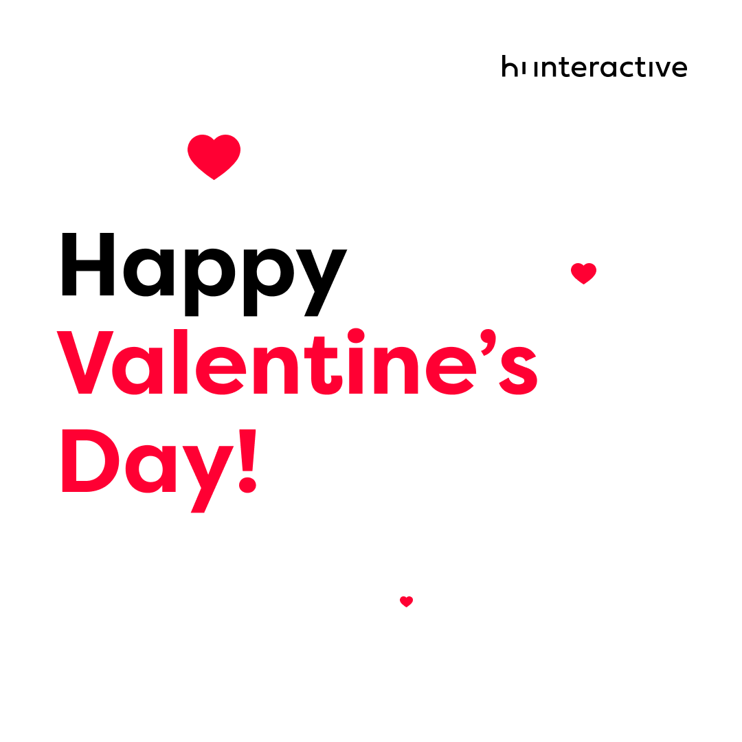 hiinteractive's tweet image. Whenever you are! Spread love and kindness on this day!
Have a great Valentine’s Day! ❤️

#userexperience #OutSystemspartner #uxdesign #uidesign #userexperiencedesign #remotework #womenintech #webdesign #userexperiencedesign #frontend #cx #CIO #fintech #ux #javascript #digital