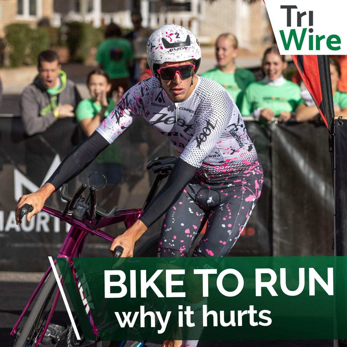 The bike-to-run transition rarely feels good. The folks at @bettertri explain the physiology, &amp; provide tips on how to get up to speed faster.

Learn how at triathlonwire.com

#triathlon #triathlete #triathlontraining #ironmantraining #ironmantri #swimbikerun #triatlon