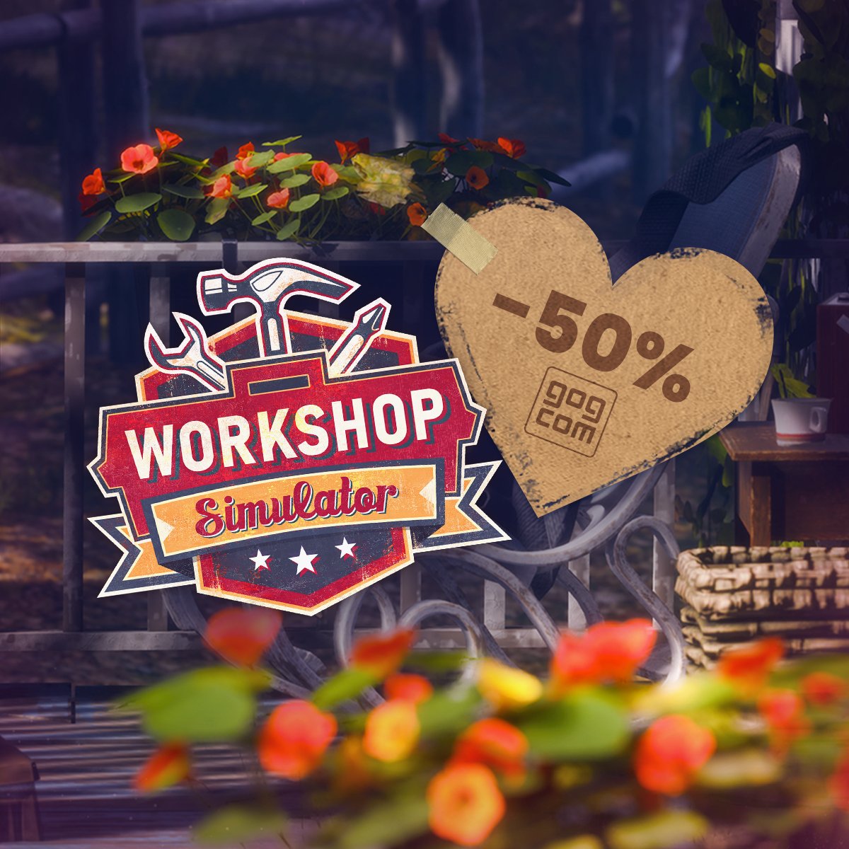 🥰 Love blooms in Workshop Simulator! Now -50% off in the We Love Games sale on GOG.com  🥰 
#gaming #restoriation #oddlysatisfying #oddlysatisfyingvideo #valentines 
🥰GOG: bit.ly/WS_GOG