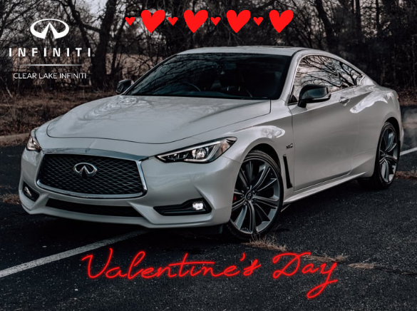 Happy Valentine's Day from Clear Lake Infiniti! ❤️ What do you love most about your Infiniti? Tell us in the comments below.

#ValentinesDay #Love #HoustonTX