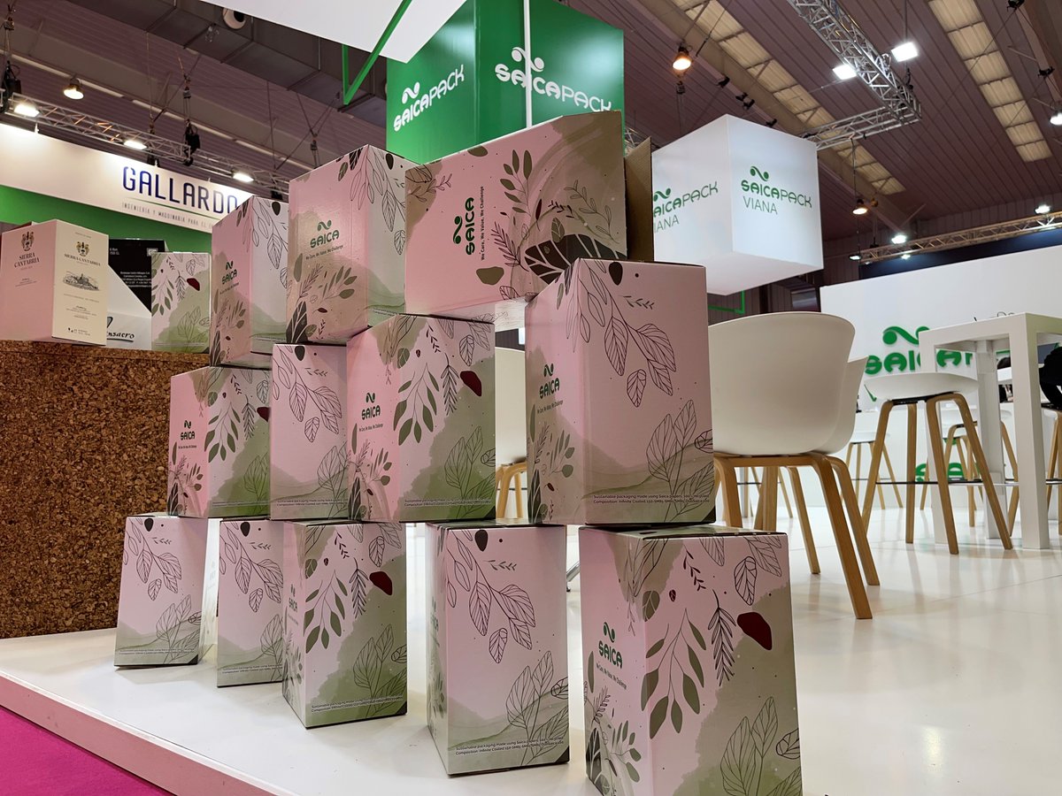 Un #embalaje de calidad aporta valor a la forma en la que el vino🍷 es percibido por el consumidor.

🟢Un año más estamos en <a href="/Enomaq/">Enomaq</a>, el certamen más importante en España de la industria del vino, para presentar las soluciones de Saica Pack.
#ENOMAQ23

saica.com/es/noticias/en…