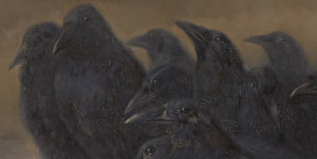 A veces el amor también tiene manifestaciones bellas, pero llenas de drama, crueldad y oscuridad. 

El ejemplo siempre lo encuentro en esta obra de Albrecht Schenck por lo sobrecogedora que es. Te parte el alma y te llena de amor por el arte a partes iguales. 

"Anguish", 1878.