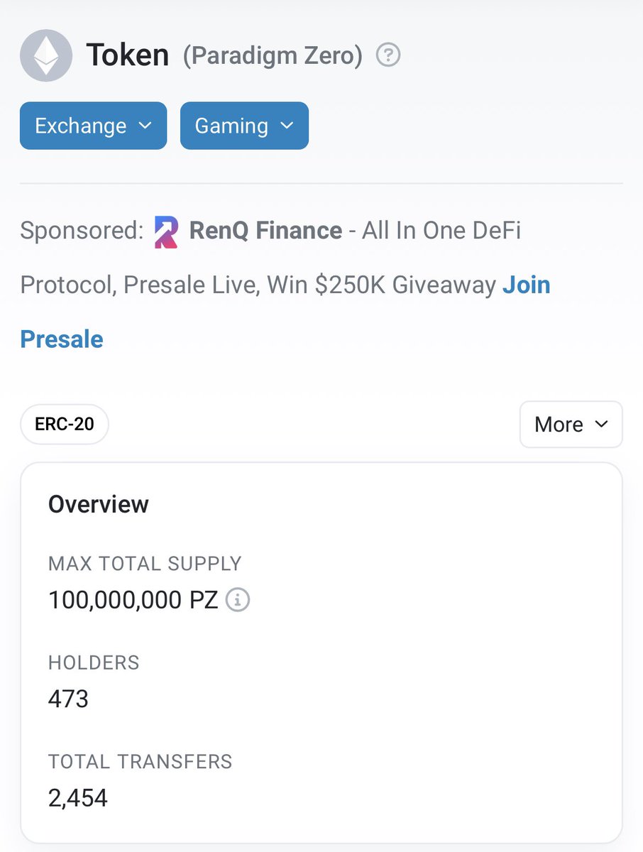 covtomass's tweet photo. Like i said, #ParadigmZero is growing. Today weโve seen massive price action because whales turned up ๐ณ
๐ข 2 days ago: 461 holders
๐ข Yesterday: 473 holders
๐ข Today so far: 479 holders
People just love getting $USDC rewards and pay 0% on buy / sell tax.
$PZ is a new meta! https://t.co/UreATgASdg