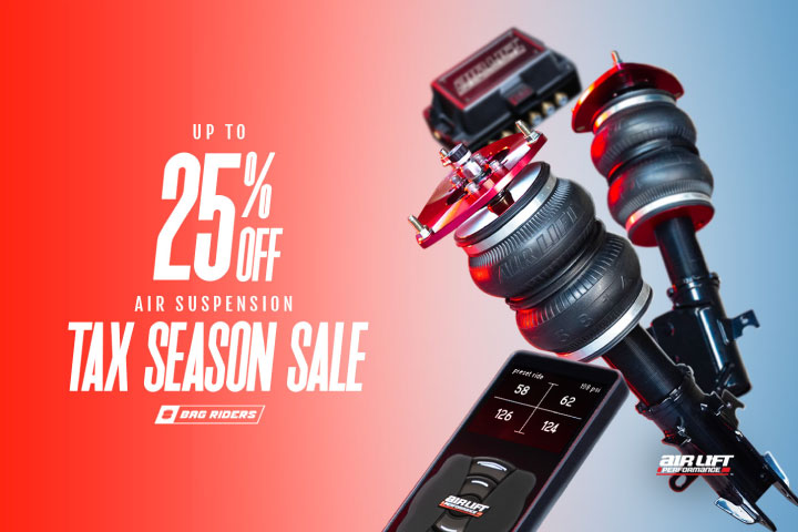 bagriders's tweet photo. Tax Season Sale is here! 
15% Off Air Lift Control Systems
25% Off Air Lift Suspension
Free Shipping Over $1000
As Low As 0% APR Financing 

shop https://t.co/aAmOHdzHEk

Ends 4/17/2023 https://t.co/CugQE7I9N0