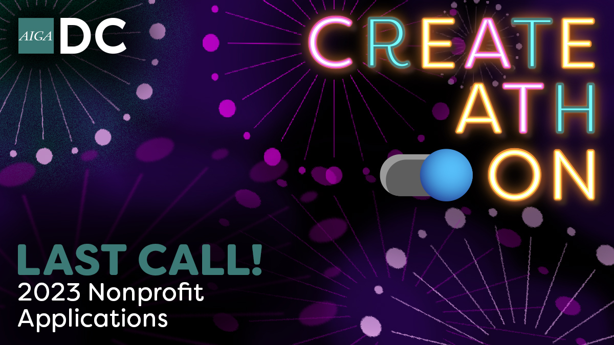 aigadc's tweet photo. #CreateAthonDC2023: DC-area #nonprofit brands reimagined by #volunteer designers and strategists! Submit your application!

🎨 by Rodger Roundy

#designforgood #aigadc #graphicdesign #marketing #branding @CenterNonprof @NatlCouncilNPs @mdnonprofits @communityfndn https://t.co/OLeOVLWhO0