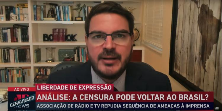 slpng_giants_pt's tweet photo. A Jovem Pan, que prega "liberdade de expressão" até para justificar ataques à democracia, processou o Sleeping Giants 2 vezes para censurar a campanha #DesmonetizaJovemPan

Nas 2 liminares pedidas por eles, a justiça entendeu que as críticas estavam dentro da LIBERDADE EXPRESSÃO

Leia sobre em: https://t.co/IO0mLLQL2t