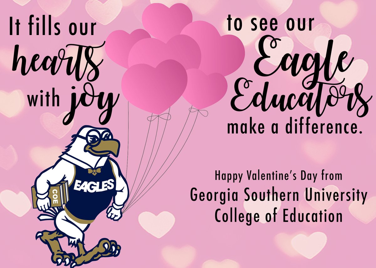 We LOVE our #EagleEducators!  
Happy Valentines Day.