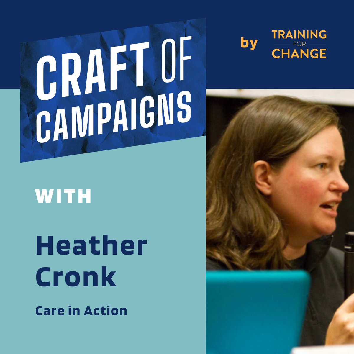 In Ep. 11 Heather w/<a href="/careinactionus/">Care In Action</a>  <a href="/domesticworkers/">Domestic Workers</a>  talks the 2010 campaign for fed #lgbtq workplace protections &amp; needing to shake up the movement ecosystem 🎧 tiny.cc/craftpod 📓  <a href="/ForgeOrganizing/">The Forge: Organizing Strategy and Practice</a>  #craftofcampaigns