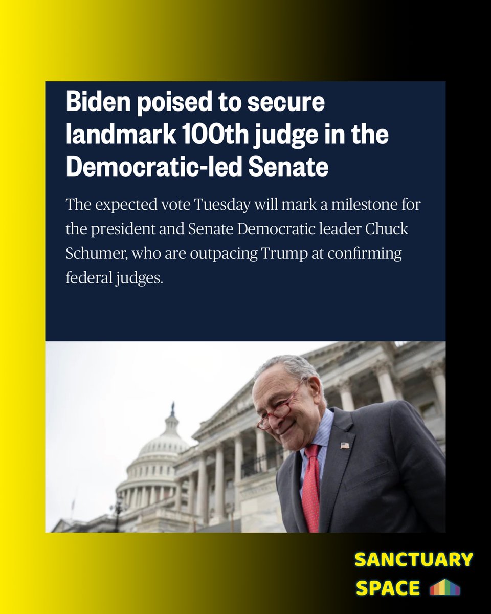 SanctuarySpace's tweet photo. Biden is undoing the damage done by Trump to the federal judiciary. https://t.co/YxZF6OwRaR