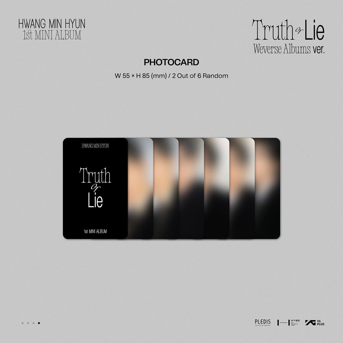 [NOTICE] 황민현 (HWANG MIN HYUN) 'Truth or Lie' - 1st MINI ALBUM (Weverse Albums ver.) 발매 및 예약 판매 안내

▶ weverse.io/hwangminhyun/n…

#황민현 #HWANGMINHYUN
#Truth_or_Lie
#20230227_6PM