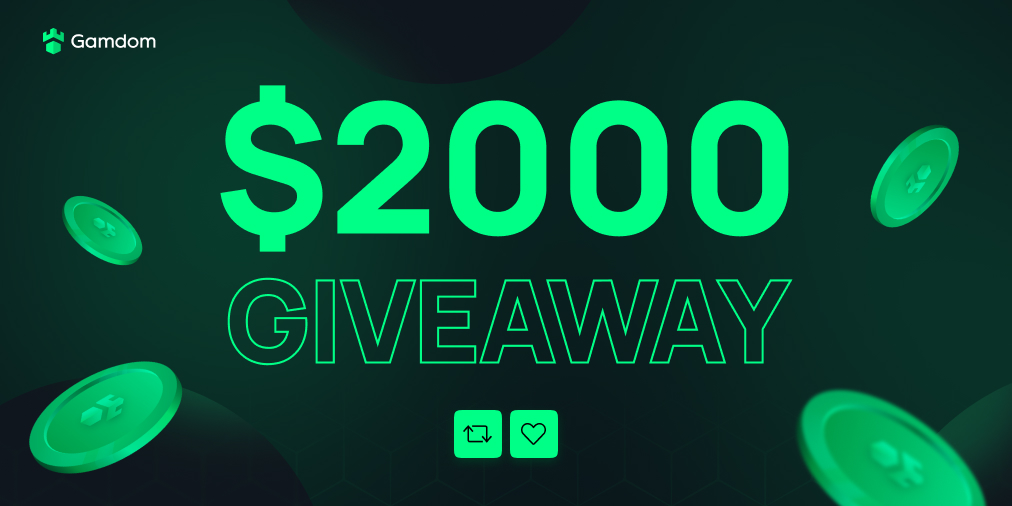 💸 $2,000 #Giveaway 💸

We'll select 40 winners randomly and award $50 to each account! 🤑🤑

Rules: 👇

1️⃣ Tag 2 friends
2️⃣ Must Like, Follow &amp; Retweet

Good luck 💚

#Crypto #Contest #Competition #BTC

🔗 Gamdom.com