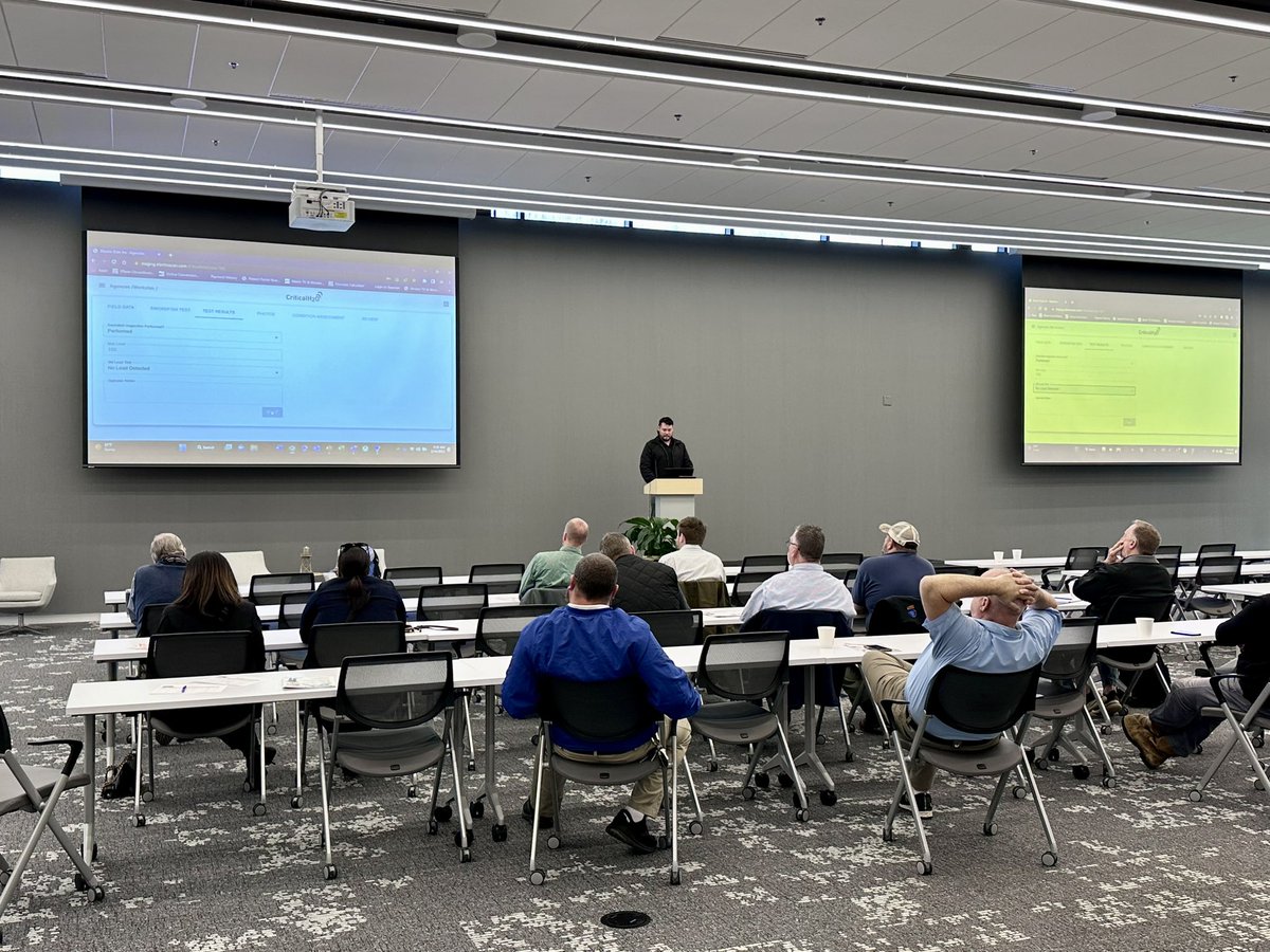 theh2otower's tweet photo. #TodayAtTWT @ElectroScan is here to present information on their SWORDFISH lead and leak detection technology and provide a live demonstration💧 #innovation #technology #collaboration https://t.co/oafIm3ee0F