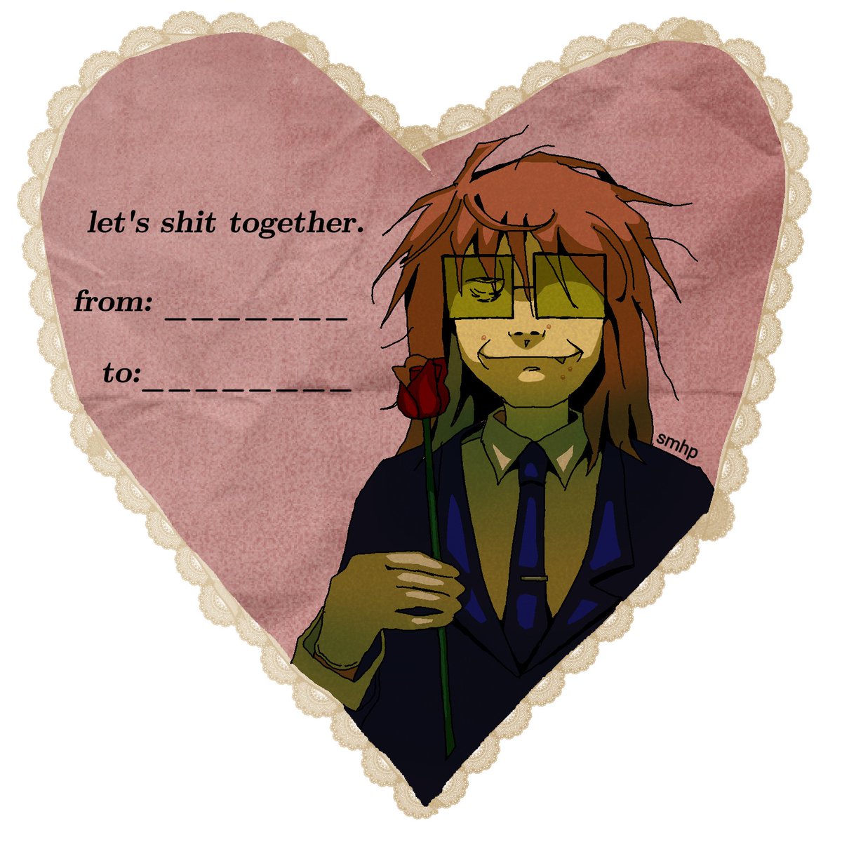 ehe. happy valentines dayㅁwㅁ #ValentinesDay #ranfren #randalivory #captainhowdie #ranfernfanart