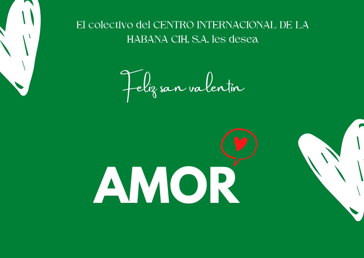 💙💚El amor y la amistad son regalos preciados. 
#CIH  #RegalaSonrisas #14febrero
