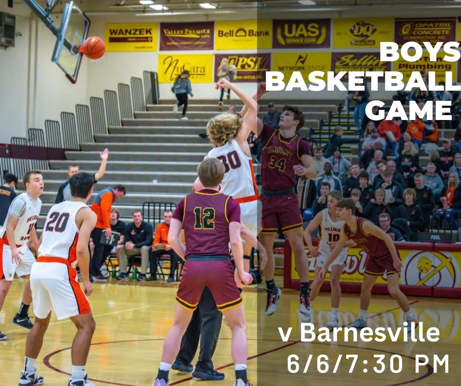 HOL Rivalry Night!  The Boys host the Barnesville Trojans in the last HOL home game.
