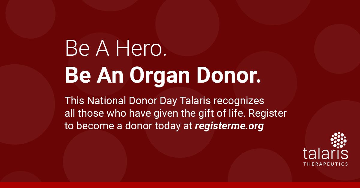 Today we celebrate #NationalDonorDay and support <a href="/DonateLife/">Donate Life America</a>’s commitment to spreading awareness and education about #organdonation.

To change the future of someone in great need, consider giving the gift of life. Register to be an organ donor at registerme.org