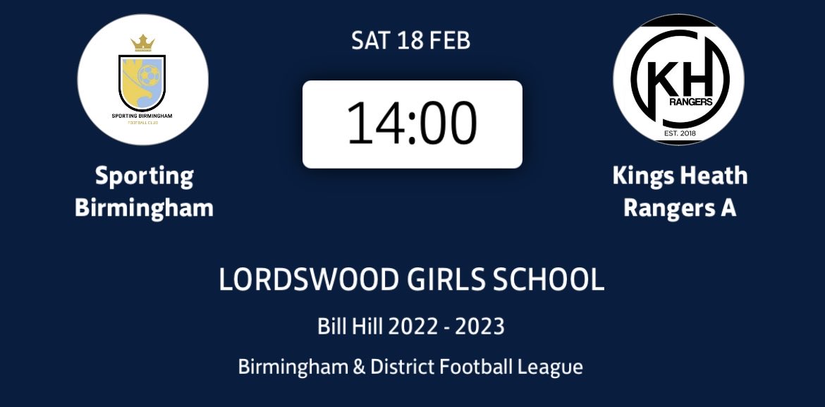 Sporting Birmingham FC tweet media