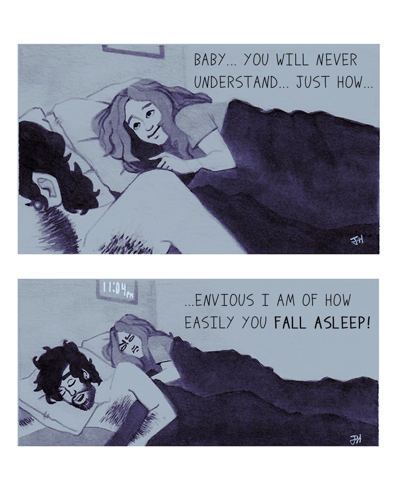 AbstractLaughtr's tweet photo. Another Webtoon update today! With actually legible text now!

#art #illustration #comic #webcomic #webtoon #sleep #insomnia #couple #valentines #repost https://t.co/pSgEU90rwG