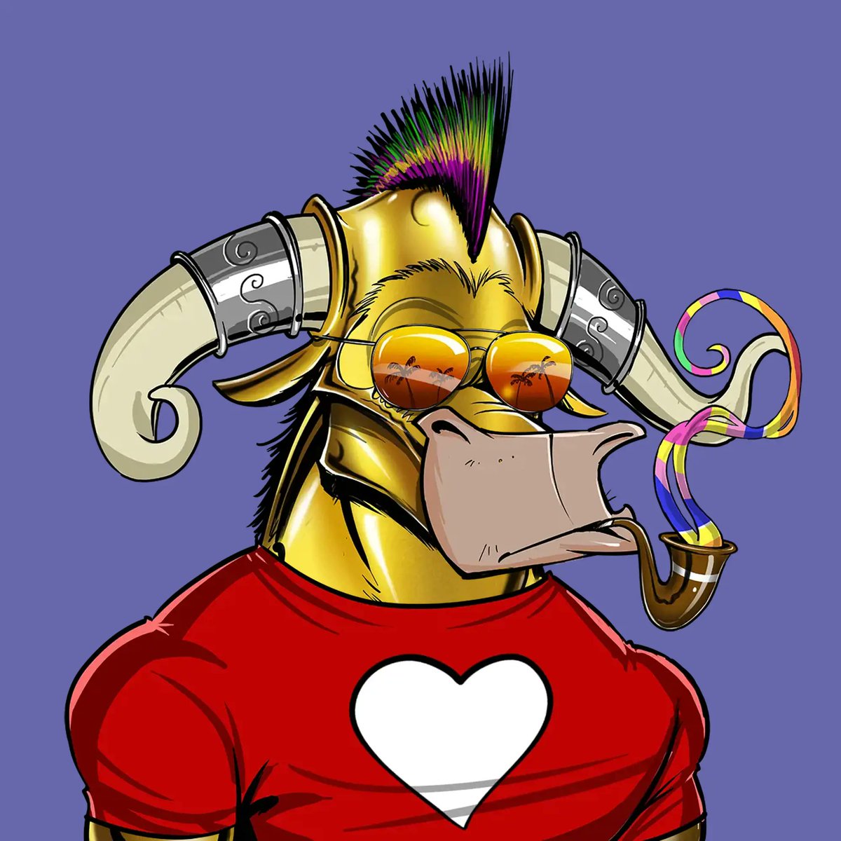 This badass t-shirt I received for being part of the World Central Kitchen “Trippies Give Back” 
@trippies
 For Valentine's day, my Golden Minotaur, AKA JerseyKing will be dressing up. #TrippiesGiveBack #WorldCentralKitchen #TrippieLove #ValentinesDay