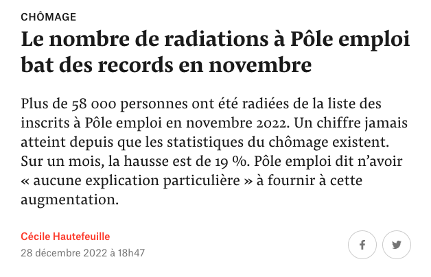 LalobaRose's tweet image. #FakeNews Les mensonges sont récurrents en macronie dont l&apos;objectif est d&apos;annoncer prochainement une baisse à 6% pour réduire l&apos;indemnisation des #chomeurs On vous voit venir avec vos gros sabots