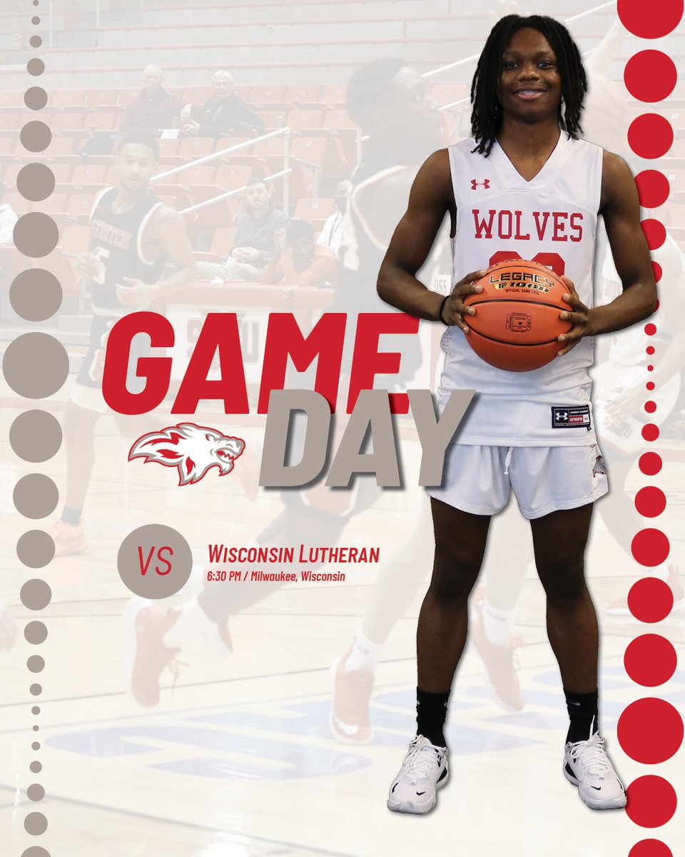 🏀GAMEDAY🏀

<a href="/MBB_CSU_Wolves/">Cardinal Stritch Basketball</a> faces off with Wisconsin Lutheran College in an exhibition game!

📍Time of Grace Center | Milwaukee, Wisconsin
⏰7pm
📊bit.ly/3lELmBC
📺bit.ly/3XueMjl