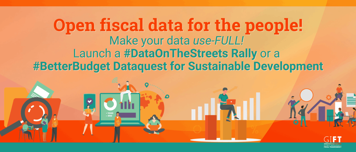 FiscalTrans's tweet photo. 1/ Are you part of a govt agency that publishes budget info in #opendata or a civil society working on budget data?
#OpenDataDay is coming up & we have some ideas to make your data useFULL! Let's launch a #DataRally or #Dataquest.
Interested? Go 👇
https://t.co/hRc6r0MY7c https://t.co/BOBq58QWjw