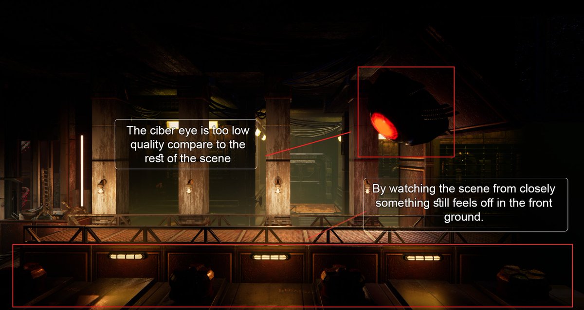 StudiosOSAAT1's tweet photo. Hey!
Here are the new advancement on the Sentinel Waste District . Its easy to lose yourself in your world from time to time and having another pair of eyes look at it helps! So here are the last correction I plan on doing . Cheers!
#soulcipher #indiequest #gamedev #indiedev https://t.co/FYCoAUnY3O