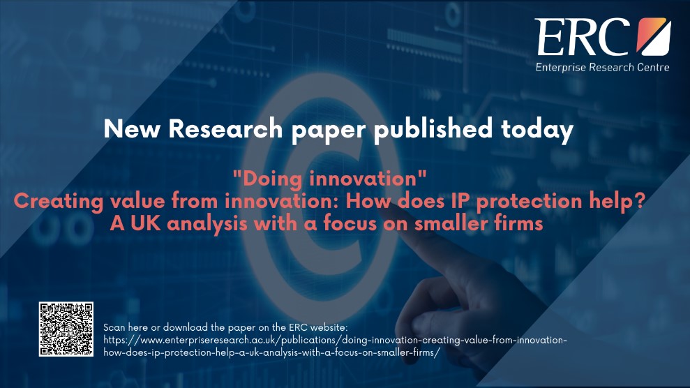 Enterprise Research Centre (ERC) (@erc_uk) on Twitter photo How do formal IP protection mechanisms contribute to innovation? New research paper by <a href="/JoTurner2013/">Joanne Turner</a> and <a href="/SteveRop/">stephen roper</a> out today <a href="/The_IPO/">Intellectual Property Office UK</a> <a href="/ESRC/">Economic and Social Research Council</a> <a href="/BEIS_Enterprise/">Enterprise Analysis</a> <a href="/innovateuk/">Innovate UK</a> <a href="/InnovCaucus/">Innovation Caucus</a> #innovation #SMEs #intellectualproperty enterpriseresearch.ac.uk/our-work/publi… How do formal IP protection mechanisms contribute to innovation? New research paper by <a href="/JoTurner2013/">Joanne Turner</a> and <a href="/SteveRop/">stephen roper</a> out today <a href="/The_IPO/">Intellectual Property Office UK</a> <a href="/ESRC/">Economic and Social Research Council</a> <a href="/BEIS_Enterprise/">Enterprise Analysis</a> <a href="/innovateuk/">Innovate UK</a> <a href="/InnovCaucus/">Innovation Caucus</a> #innovation #SMEs #intellectualproperty enterpriseresearch.ac.uk/our-work/publi…