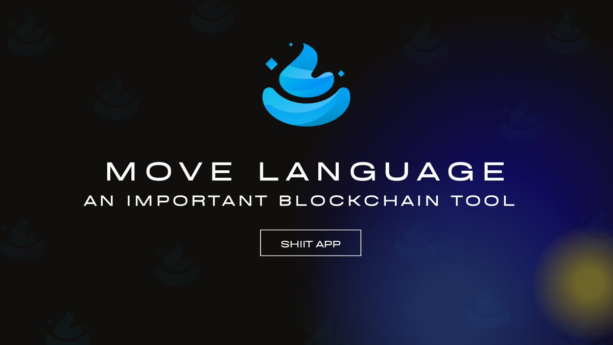 AppShiit's tweet photo. Ⓜ️ Move is developed by Facebook's Diem project. It’s a stack-based programming language, emphasises access control and scarcity
✅ Only #Aptos, #Sui, and Starcoin have publicly adopted #Move, and its flexibility and security may lead to more acceptance in the future
#shiitapp https://t.co/oxsM8gEipF