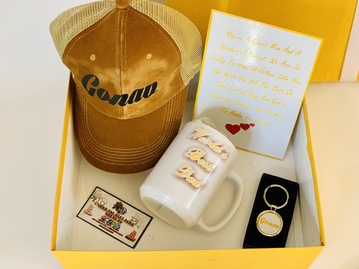 ed_prints_ng's tweet photo. Beautiful pictures full of memories🥰, I just couldn't keep them to my self😍🎁
•Gift Package From Daughter To Her DAD❤️
Face Cap
3D Mug 15oz
Key Holder
Gift Card
Giftbox
Price:- 15,000
#giftbox #giftforher #giftboxes🎁 #naijagifts #9jagiftplug #giftideas #giftwithlove https://t.co/f4RM7JCjJn