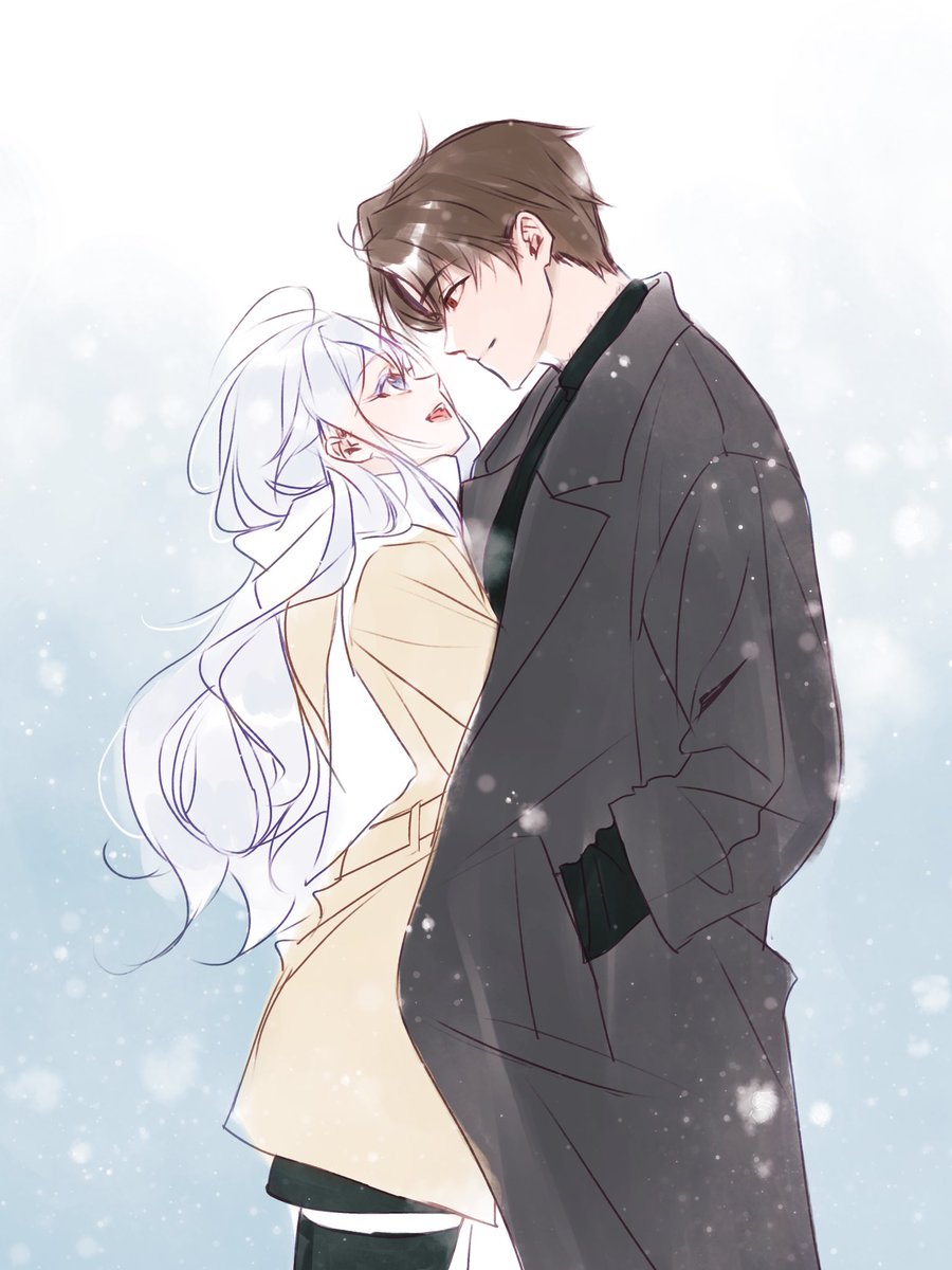 misikgyul's tweet photo. #シンレナ 
#エイティシックス
❄️🫶 https://t.co/ogk9pypM1C