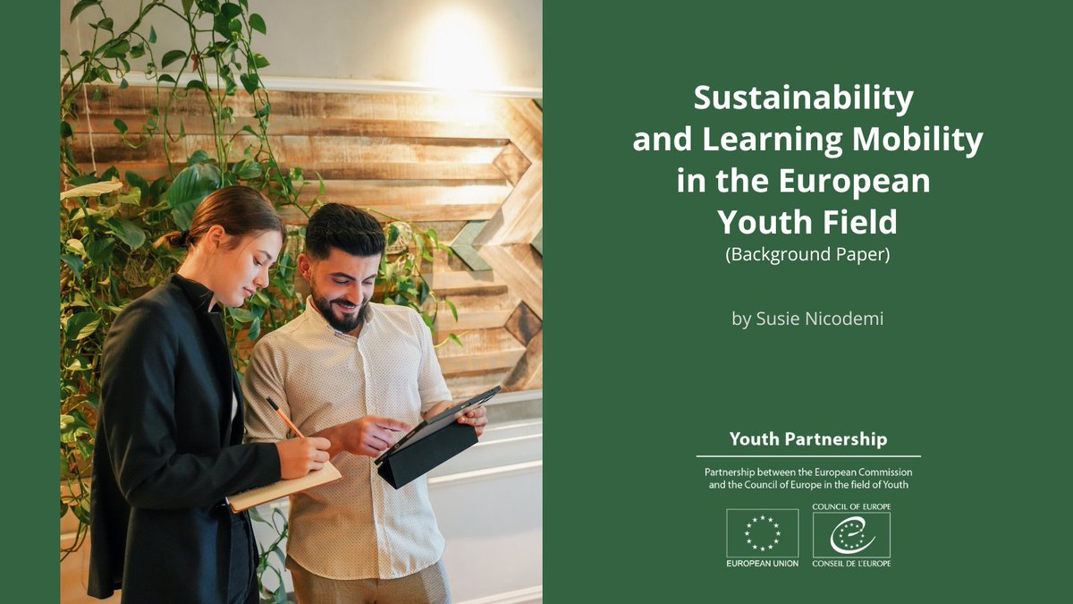 eucoeyouth's tweet photo. Explore the connection between #sustainability and #learningmobility with our background paper and stay tuned for the outcomes of the Sustain-Mobility #EPLM conference happening at the end of the month w/ @jugend_f_europa !
Have a look ➡️ https://t.co/VFXHkNhwZ8 https://t.co/UGOTvkaVyA