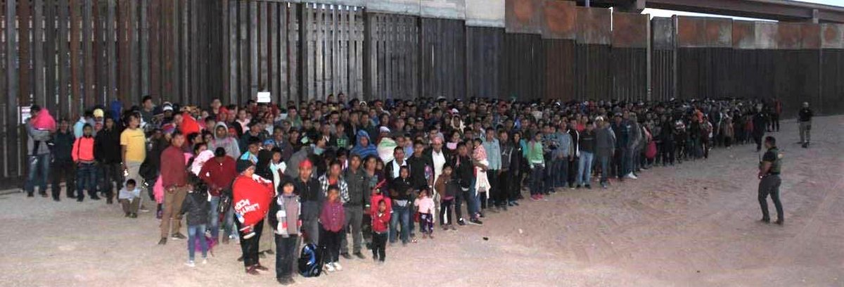 DameScorpio's tweet photo. THE ACTUAL alien 👽 invasion…IS AT our Southern Border 👊 https://t.co/W820moX1Ti
