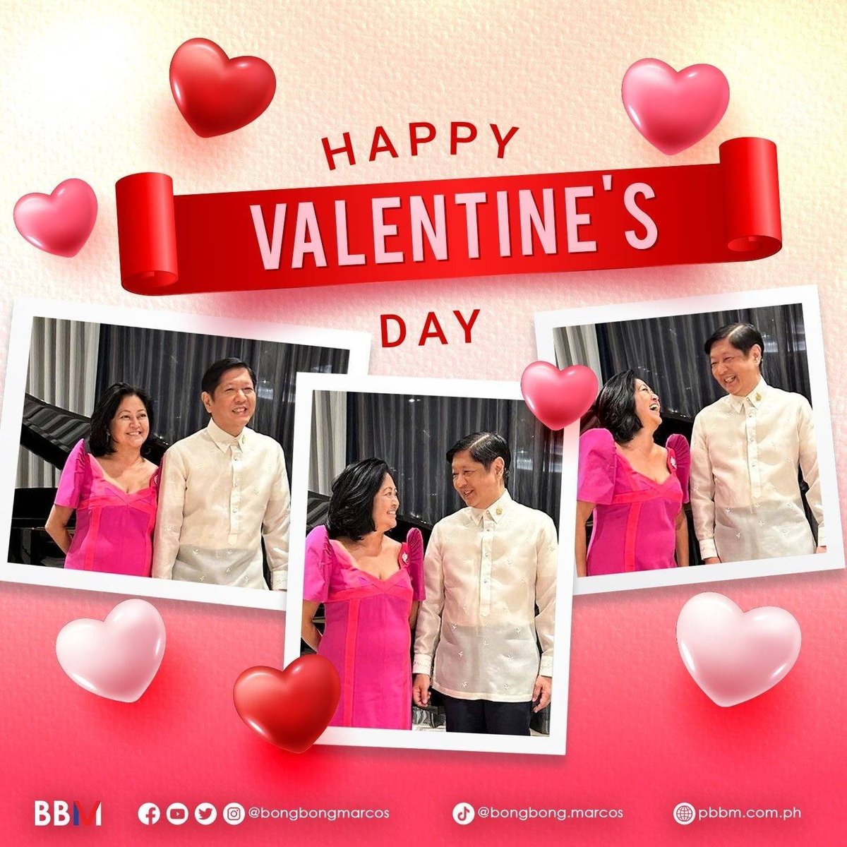bongbongmarcos's tweet photo. Happy Heart’s Day to our First lady, my dear wife Liza! https://t.co/2iPCp79R12