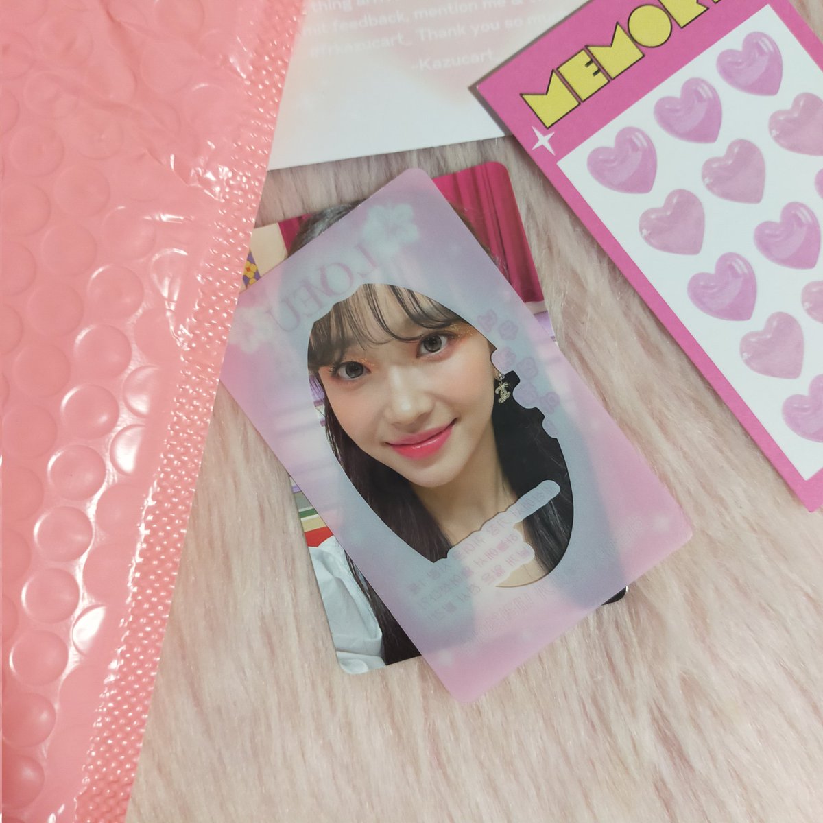 𓂃 ♥︎ ୨୧  #aromails 💐

thank you so much <a href="/Kazucart_/">ʚ tina | jeonghan military wife ɞ</a> for packing sumin (one of my prios!), for the freebies, and thank you for being kind and honest. 'til next time ! ! ♡ #frkazucart_