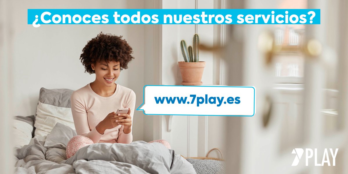 7PlayOficial's tweet image. ¿No conoces todo lo que te podemos ofrecer?🤔
Entra en nuestra web 💻7play.es y descubre todos nuestros servicios y las ventajas que te proporciona 7Play.
¡Únete ya! 🤗
.
.
.
#7Play #servicios #ofertas #promociones #viajes #tarifas #premios #ventajas #móvil