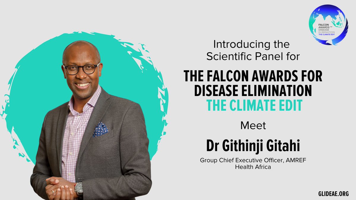 Rounding out the guest members of our Scientific Panel for #TheClimateEdit is @daktari1 from @Amref_Worldwide, who will bring an important perspective to the #FalconAwards deliberations

Thank you for all who submitted a proposal. 

Stay tuned for more!
