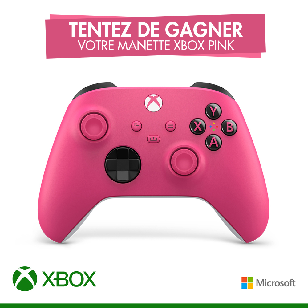 Micromania_Fr's tweet photo. Pour la Saint-Valentin ❤️, nous vous proposons de gagner une manette Xbox Deep Pink ! Pour participer ⤵️

➡ Like, RT &amp; Follow @Micromania_Fr
⁣⁣⁣⁣⁣⁣⁣⁣⁣⁣⁣⁣⁣➡ Mentionnez un ami en réponse avec #MicromaniaStValentin

Tirage au sort dans une semaine ! https://t.co/tjHiDw2RYd