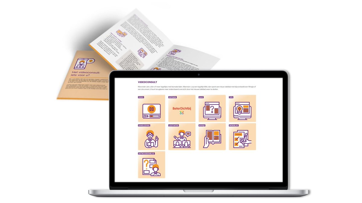 Binnen de cursus DigiVitaler is de les over het videoconsult voorzien van een update. Cursisten kunnen bij de Bibliotheek weer enthousiast aan de slag met het lesmateriaal om meer te leren over het videoconsult. Kijk voor meer informatie op: digivitaler.nl/videoconsult/