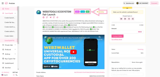 Image from PinkSale (Pink Ecosystem) (@pinkecosystem)