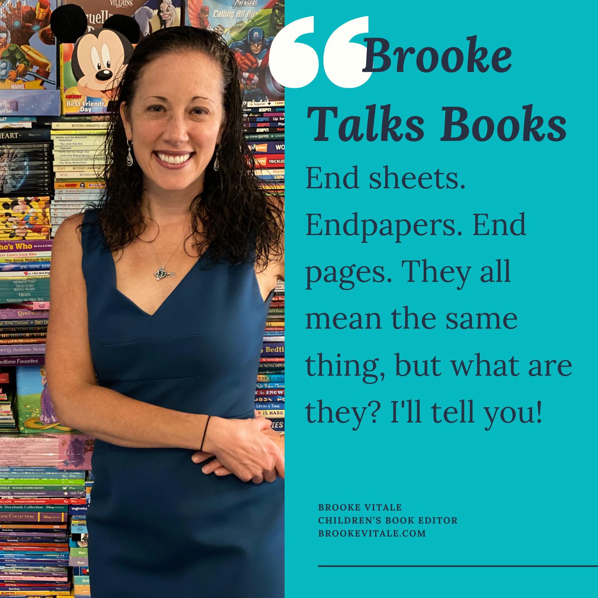 VitaleBrooke's tweet photo. End sheets. End papers. End pages. They all mean the same thing, but what are they? I'll tell you!
Get more information on Children's Book Template: End Sheets at https://t.co/Jsw8ijzdCa
#askeditor #indieauthor #selfpub #askpub #writetip #amediting https://t.co/1n4pPJmD90